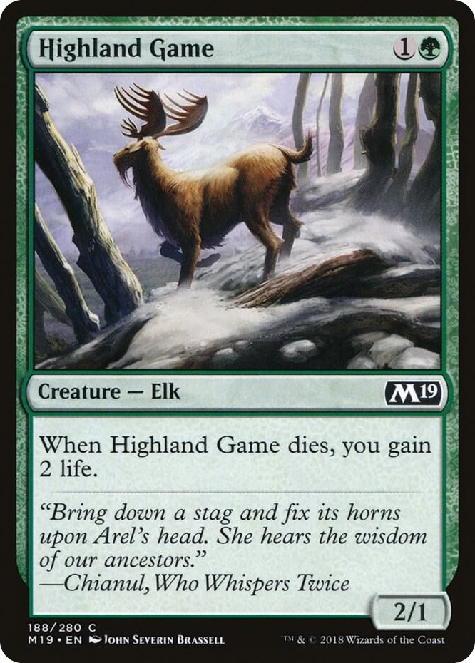 0188 Highland Game C Core Set 2019
