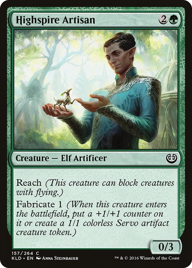 Highspire Artisan #157 C - Kaladesh Pokemon card