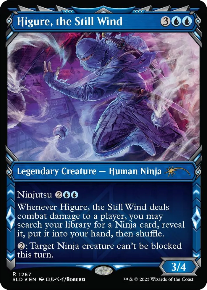 1267 Higure, the Still Wind (Halo Foil) R Secret Lair Drop Series