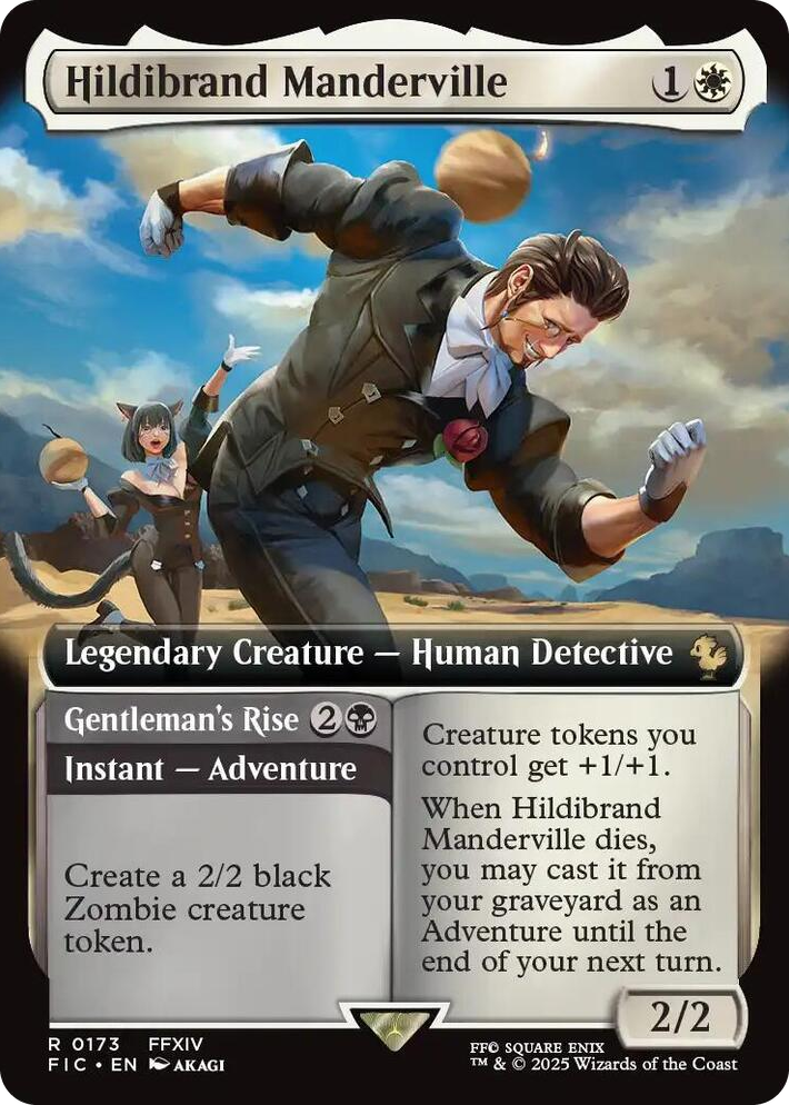 0173 Hildibrand Manderville (Extended Art) R Commander: FINAL FANTASY