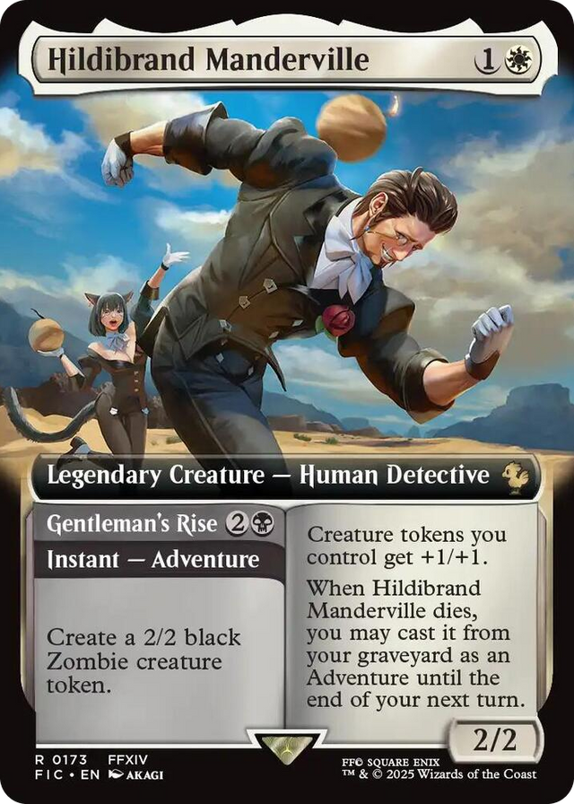 0173 Hildibrand Manderville (Extended Art) R Commander: FINAL FANTASY