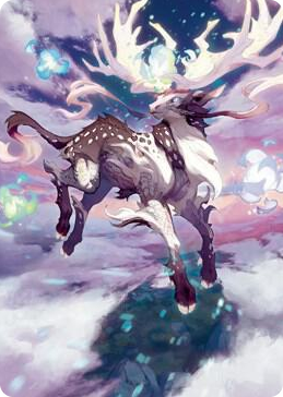 0068 Hinata, Dawn-Crowned Art Card S Art Series: Kamigawa: Neon Dynasty