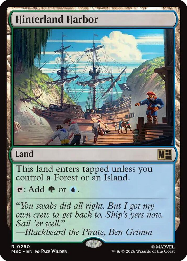 0250 Hinterland Harbor R Commander: Marvel Super Heroes