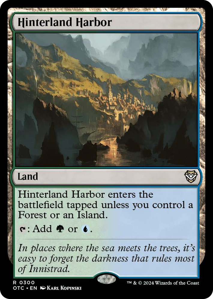 0300 Hinterland Harbor R Commander: Outlaws of Thunder Junction