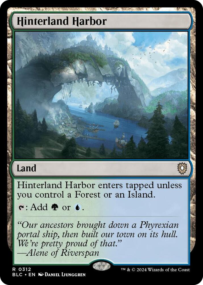 0312 Hinterland Harbor R Commander: Bloomburrow