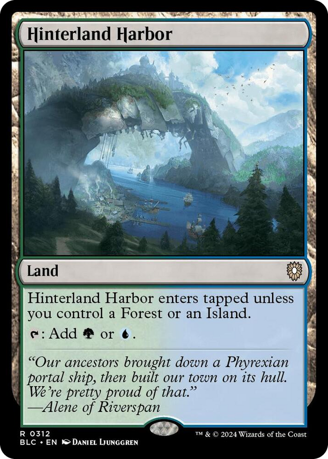 0312 Hinterland Harbor R Commander: Bloomburrow