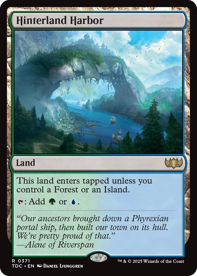 0371 Hinterland Harbor R Commander: Tarkir: Dragonstorm