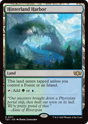 0371 Hinterland Harbor R Commander: Tarkir: Dragonstorm