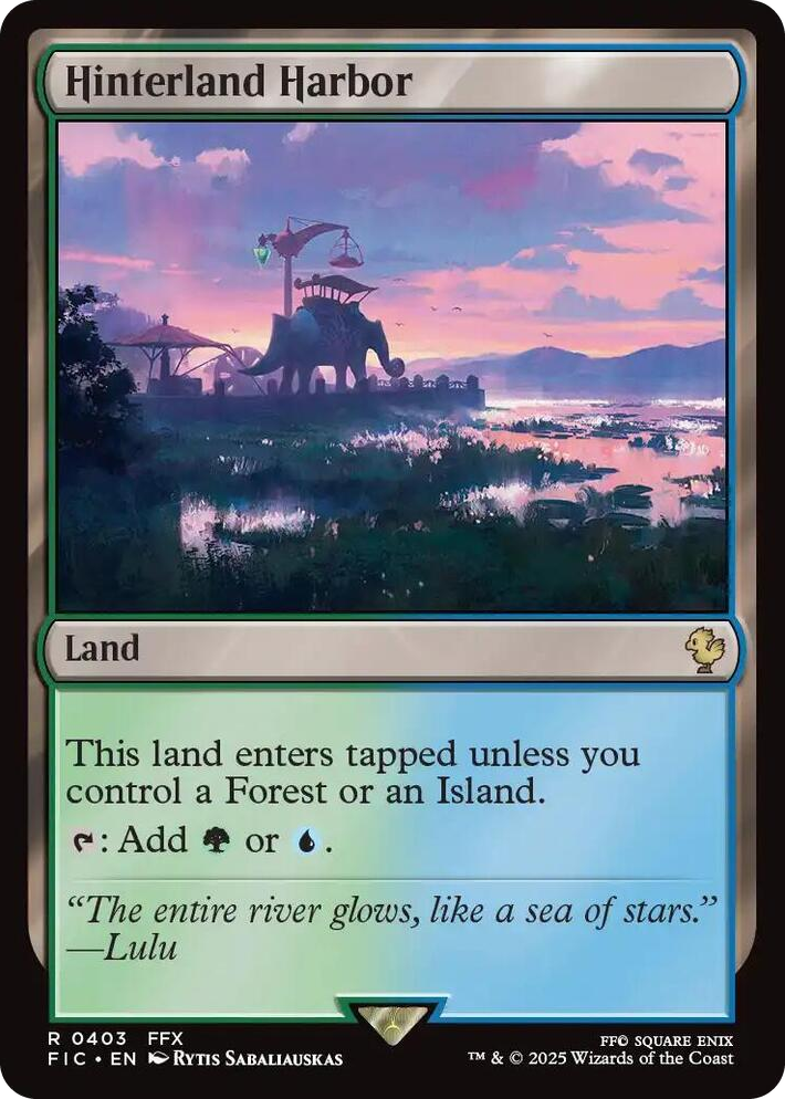 0403 Hinterland Harbor R Commander: FINAL FANTASY