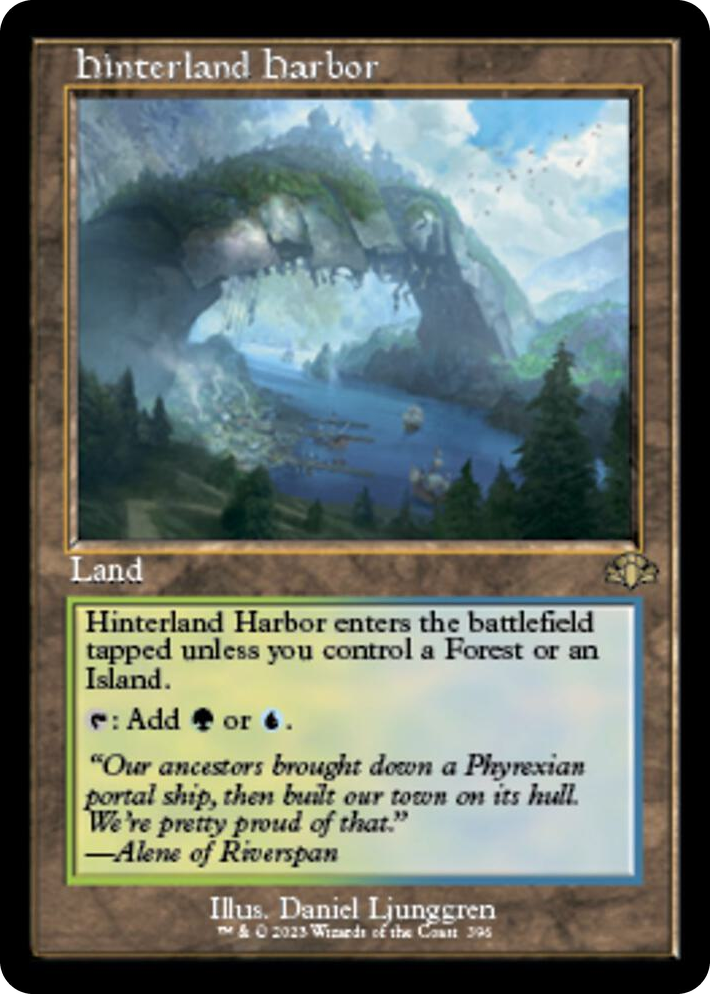 0396 Hinterland Harbor (Retro Frame) R Dominaria Remastered