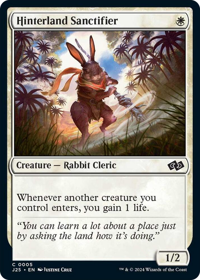 0005 Hinterland Sanctifier C Foundations Jumpstart
