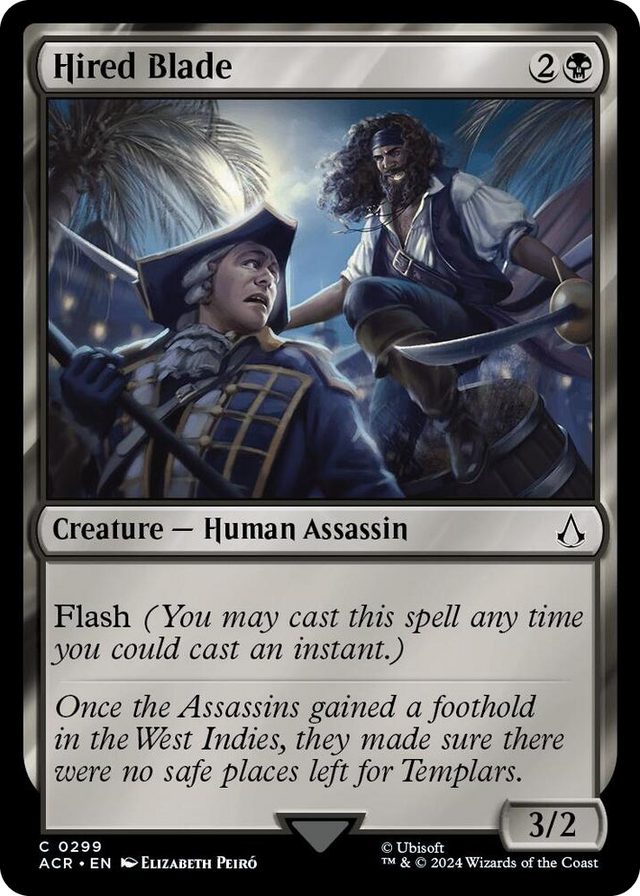0299 Hired Blade C Universes Beyond: Assassin's Creed