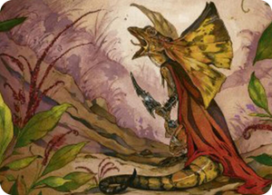 0039 Hired Claw Art Card S Art Series: Bloomburrow
