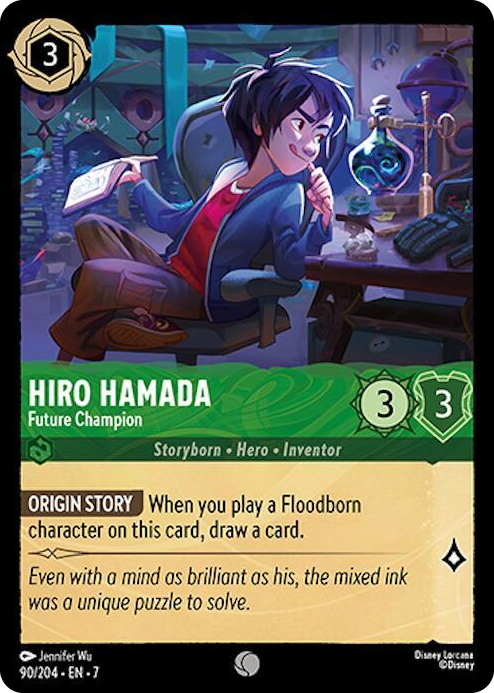 0090 Hiro Hamada - Future Champion Common Archazia's Island