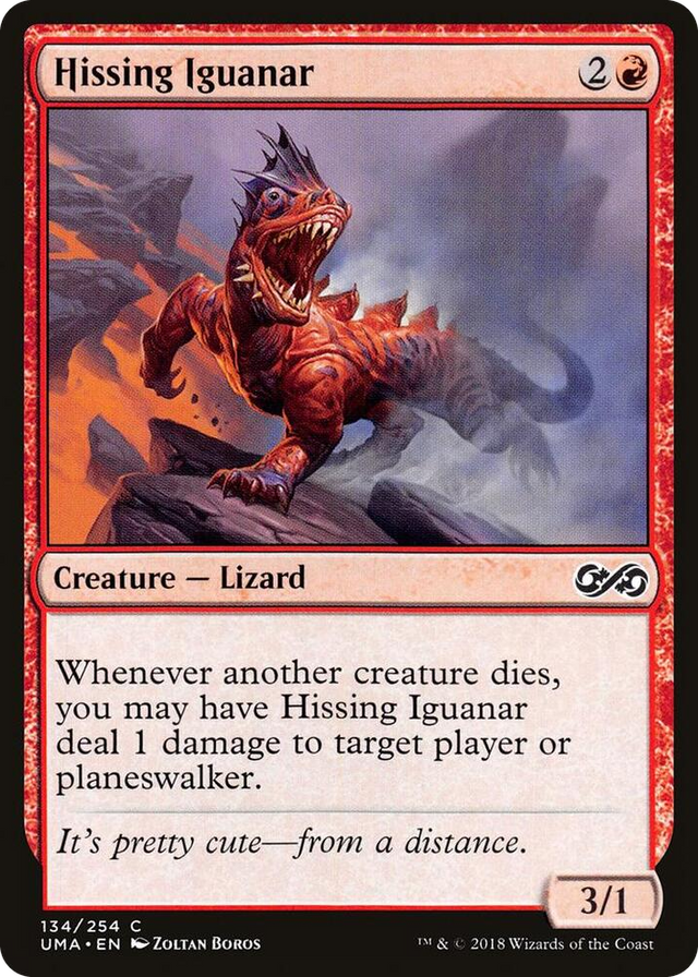 0134 Hissing Iguanar C Ultimate Masters