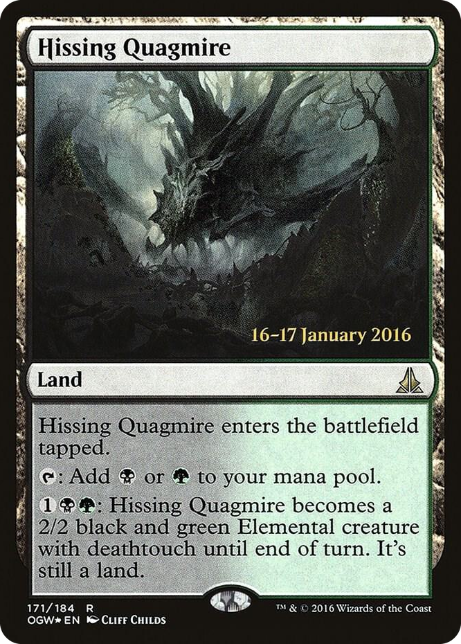 Hissing Quagmire #171 R - Prerelease Cards Pokemon card