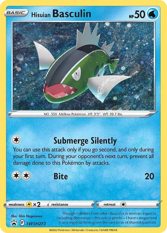 0273 Hisuian Basculin - SWSH273 Promo Sword & Shield Promo Cards