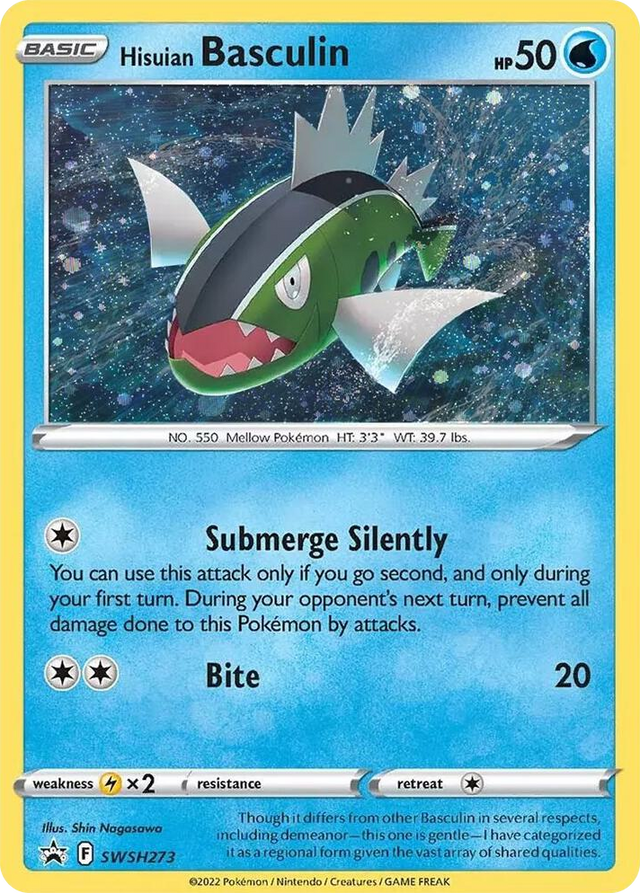 0273 Hisuian Basculin - SWSH273 Promo Sword & Shield Promo Cards