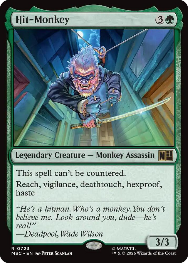 0723 Hit-Monkey R Commander: Marvel Super Heroes