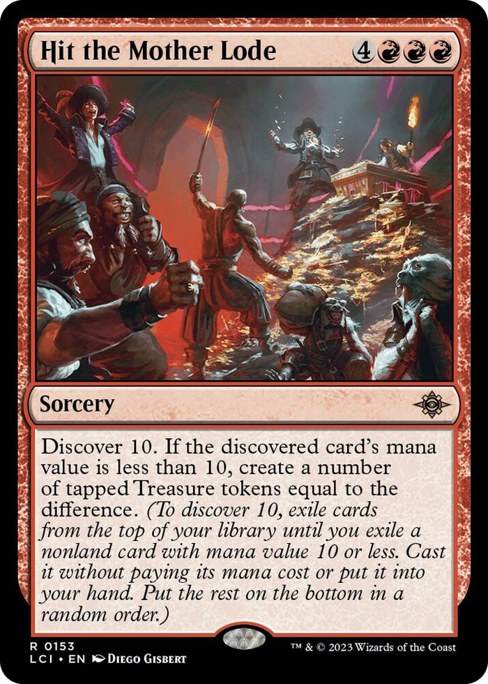 Hit the Mother Lode #153 R - The Lost Caverns of Ixalan Pokemon card