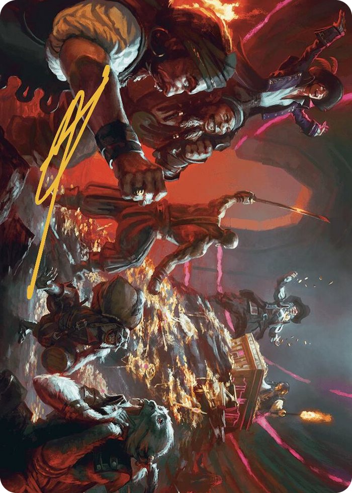 Hit the Mother Lode Art Card (Gold-Stamped Signature) #19 S - Art Series: The Lost Caverns of Ixalan Pokemon card