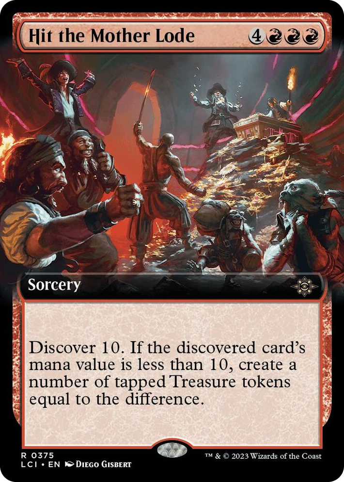 0375 Hit the Mother Lode (Extended Art) R The Lost Caverns of Ixalan
