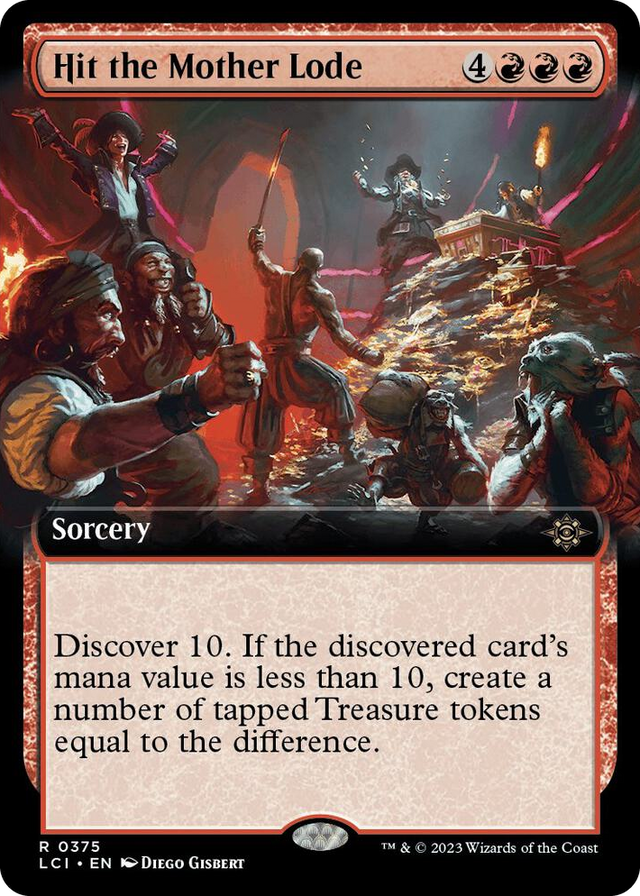 0375 Hit the Mother Lode (Extended Art) R The Lost Caverns of Ixalan