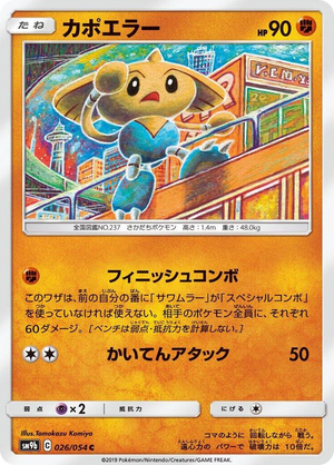0026 Hitmontop Common Full Metal Wall