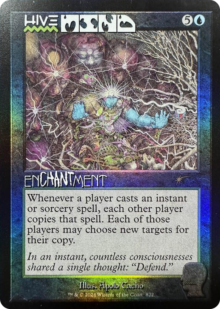 0822 Hive Mind (Rainbow Foil) R Secret Lair Drop Series