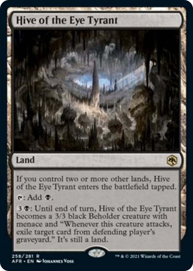 0258 Hive of the Eye Tyrant R Adventures in the Forgotten Realms
