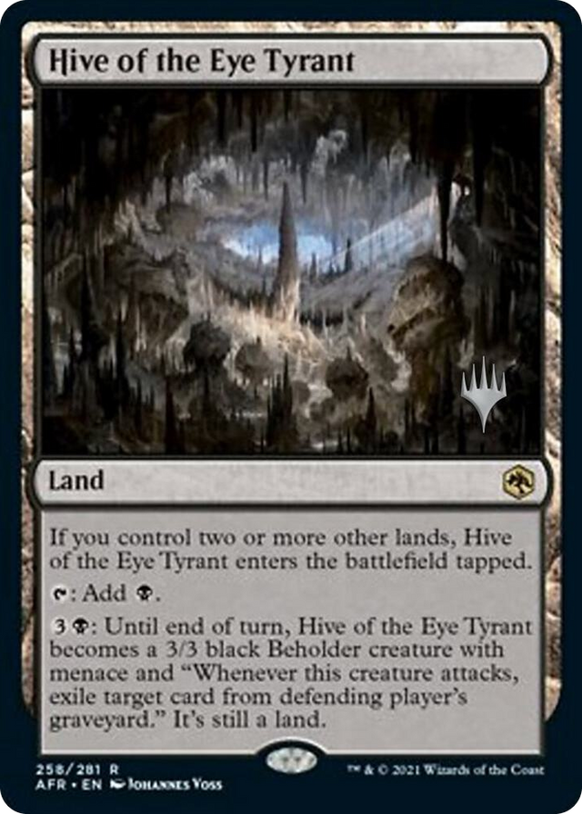 0258 Hive of the Eye Tyrant R Promo Pack: Adventures in the Forgotten Realms
