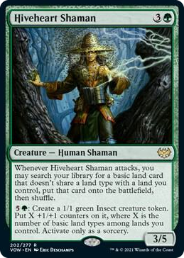 0202 Hiveheart Shaman R Innistrad: Crimson Vow