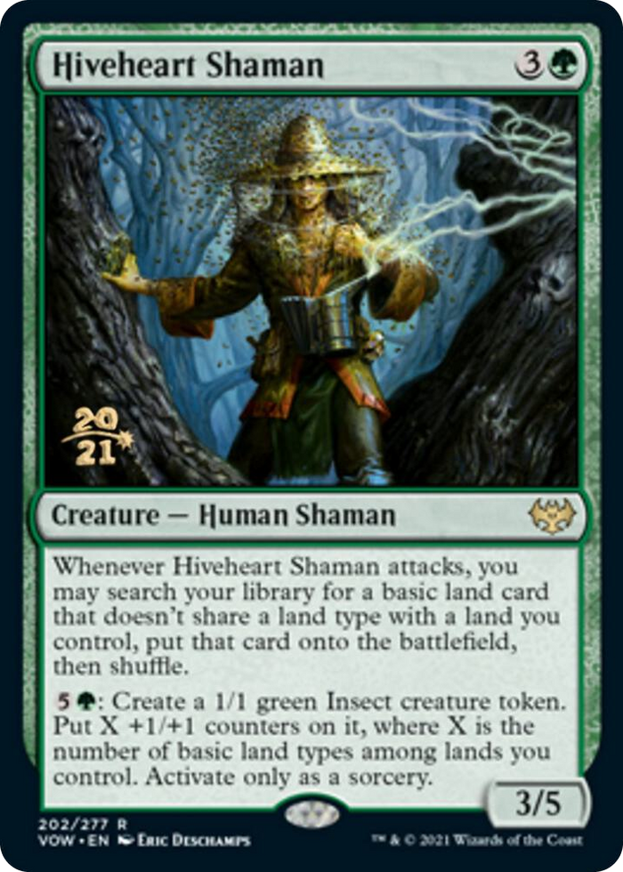 Hiveheart Shaman #202 R - Prerelease Cards Pokemon card