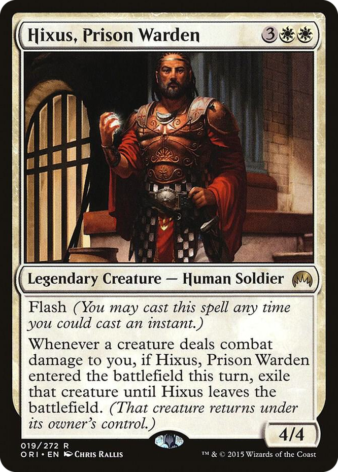 0019 Hixus, Prison Warden R Magic Origins