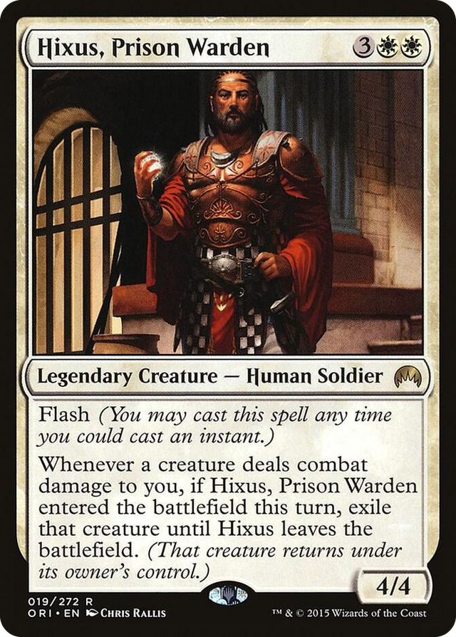 0019 Hixus, Prison Warden R Magic Origins