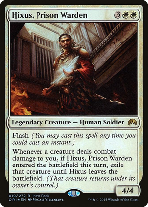 0019 Hixus, Prison Warden R Unique and Miscellaneous Promos