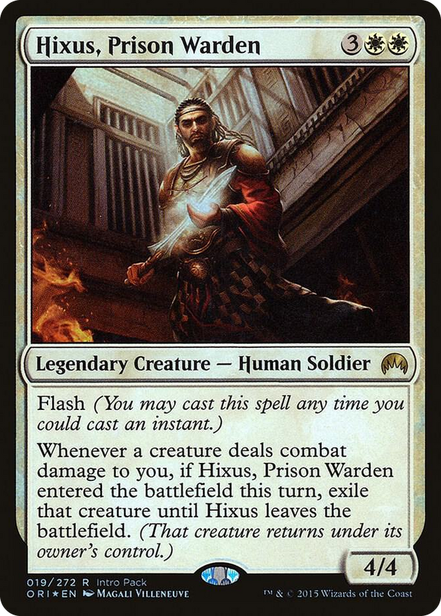 0019 Hixus, Prison Warden R Unique and Miscellaneous Promos