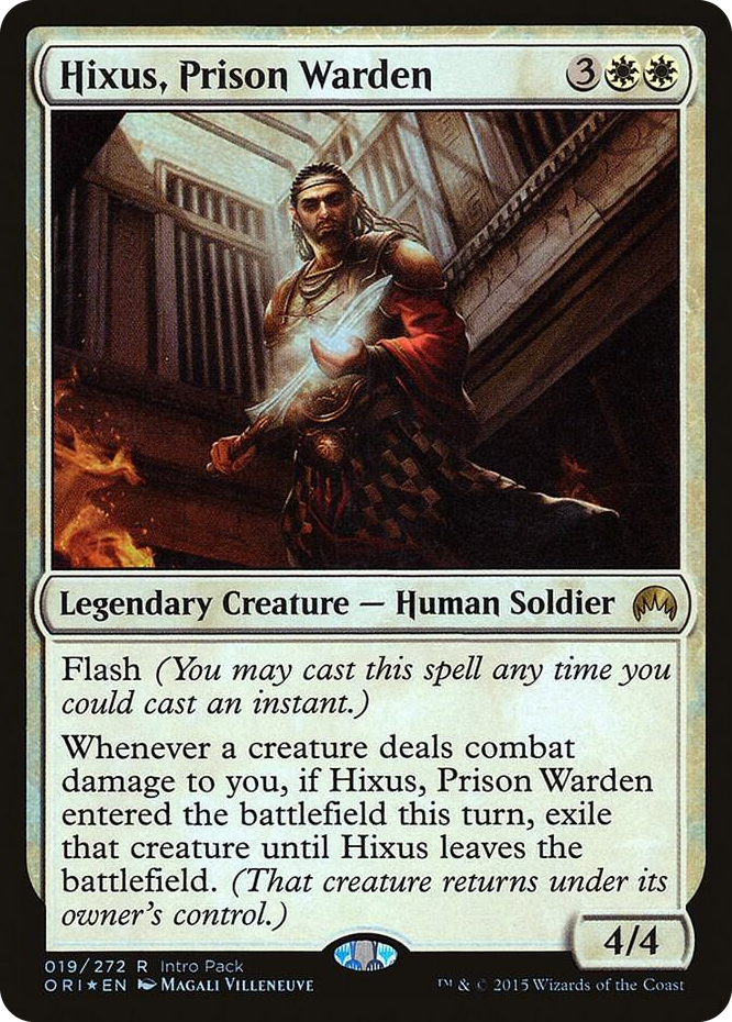 Hixus, Prison Warden #19 R - Unique and Miscellaneous Promos Pokemon card