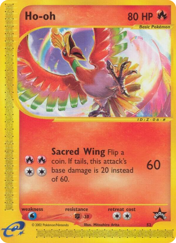 0052 Ho-oh Promo WoTC Promo