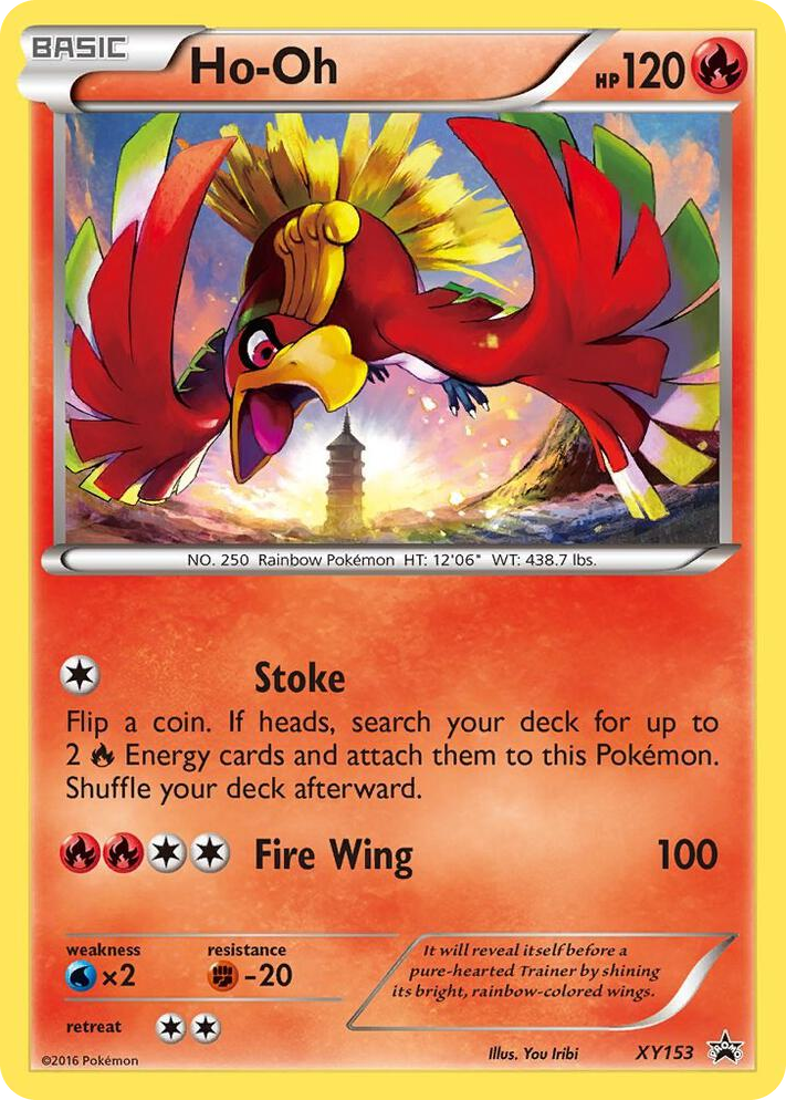 XY153 Ho-Oh Promo XY Promos
