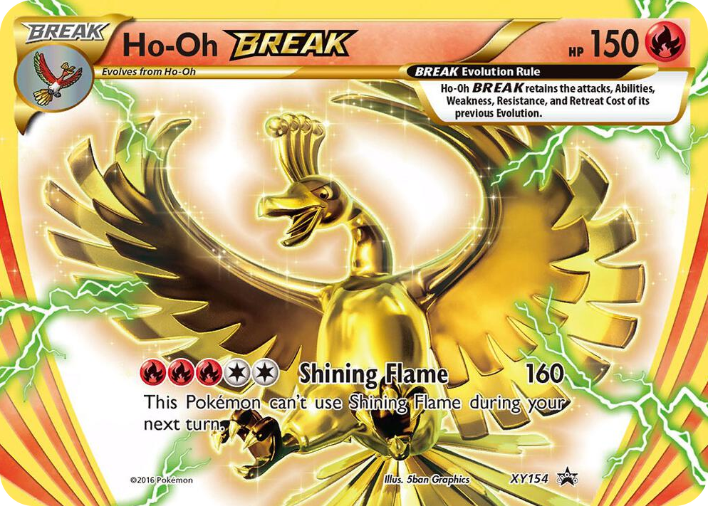 XY154 Ho-Oh BREAK Promo XY Promos