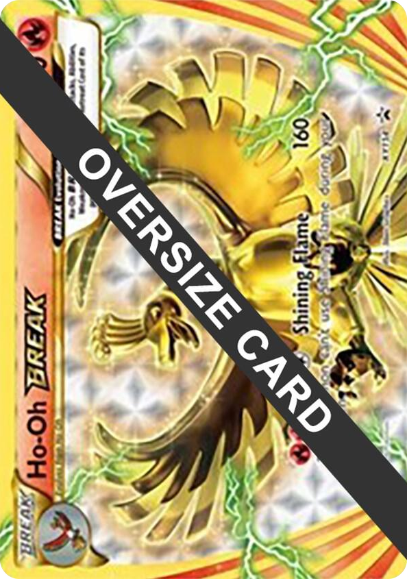 XY154 Ho-Oh BREAK - XY154 (XY Black Star Promo) Promo Jumbo Cards