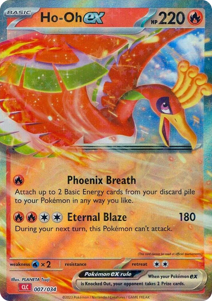 0007 Ho-oh ex Classic Collection Trading Card Game Classic