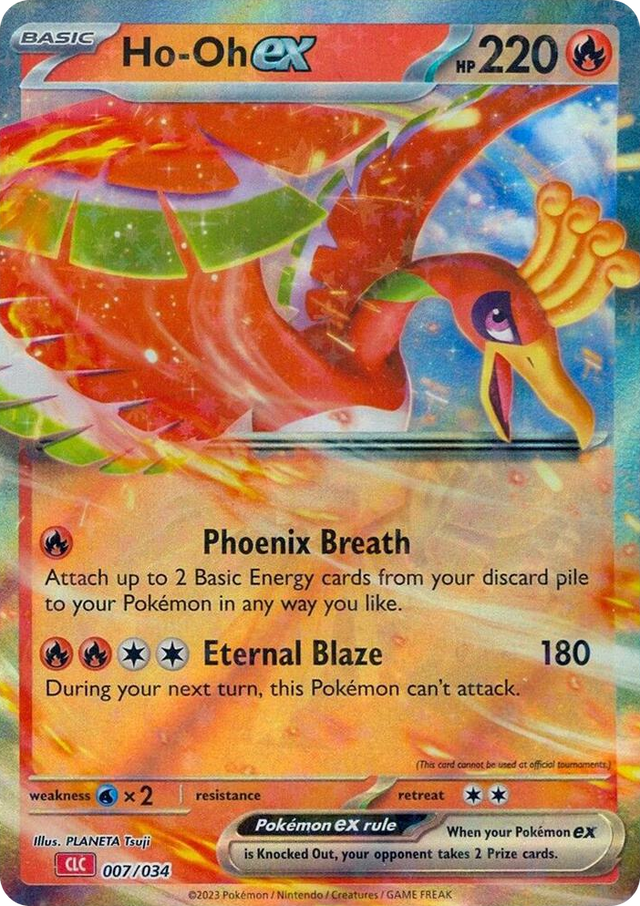 0007 Ho-oh ex Classic Collection Trading Card Game Classic