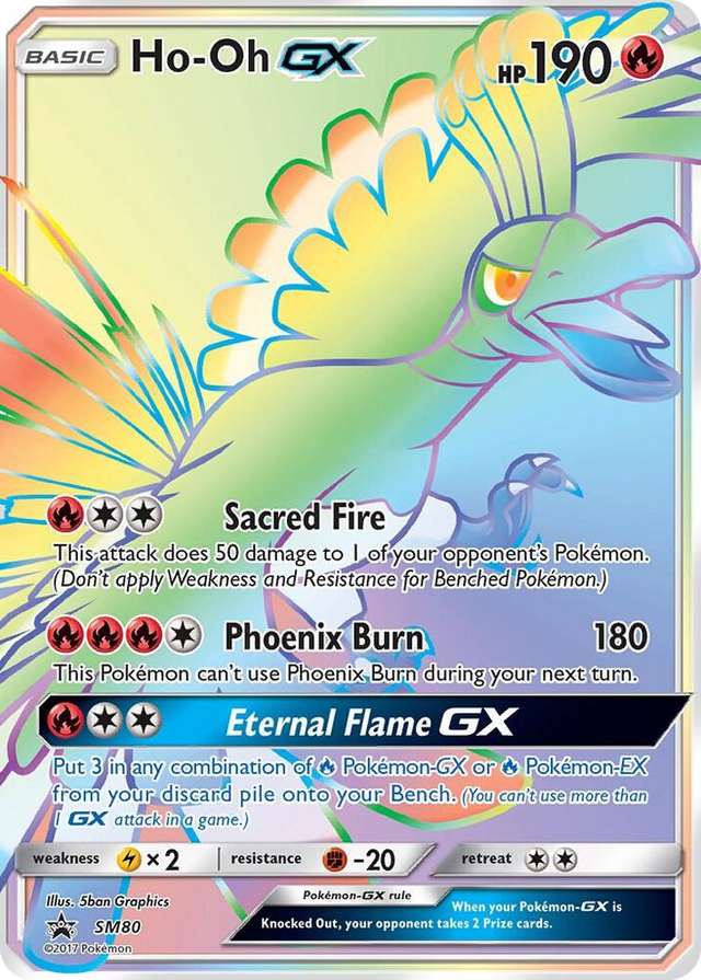 SM080 Ho-Oh GX - SM80 Promo SM Promos
