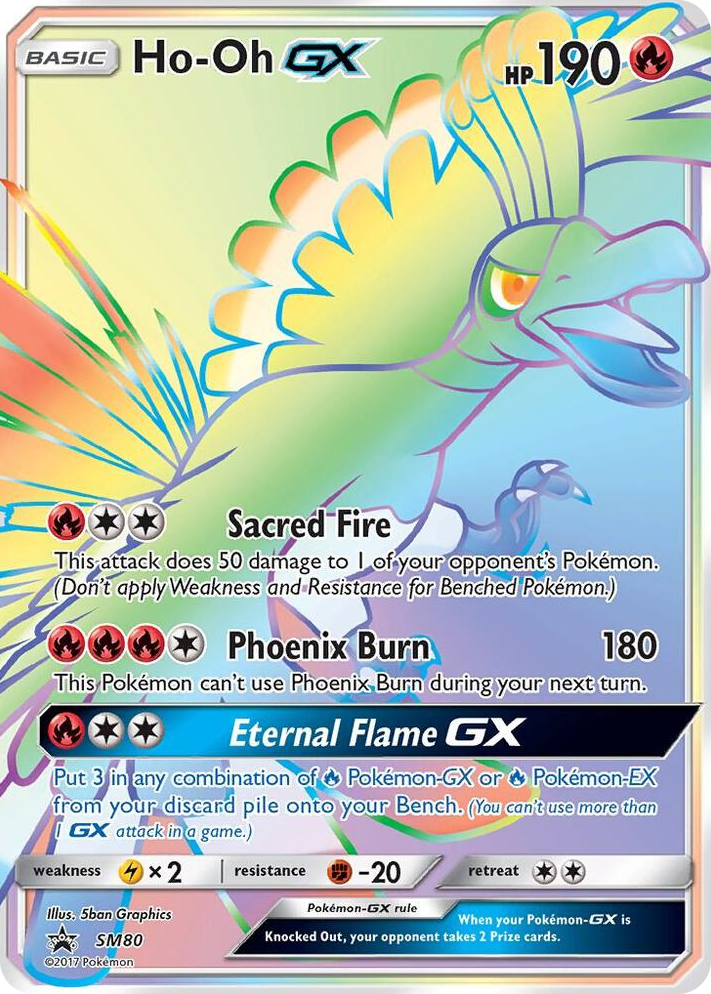 SM080 Ho-Oh GX - SM80 Promo SM Promos
