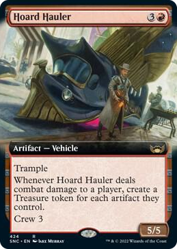 0424 Hoard Hauler (Extended Art) R Streets of New Capenna