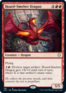 0128 Hoard-Smelter Dragon R Commander: Adventures in the Forgotten Realms
