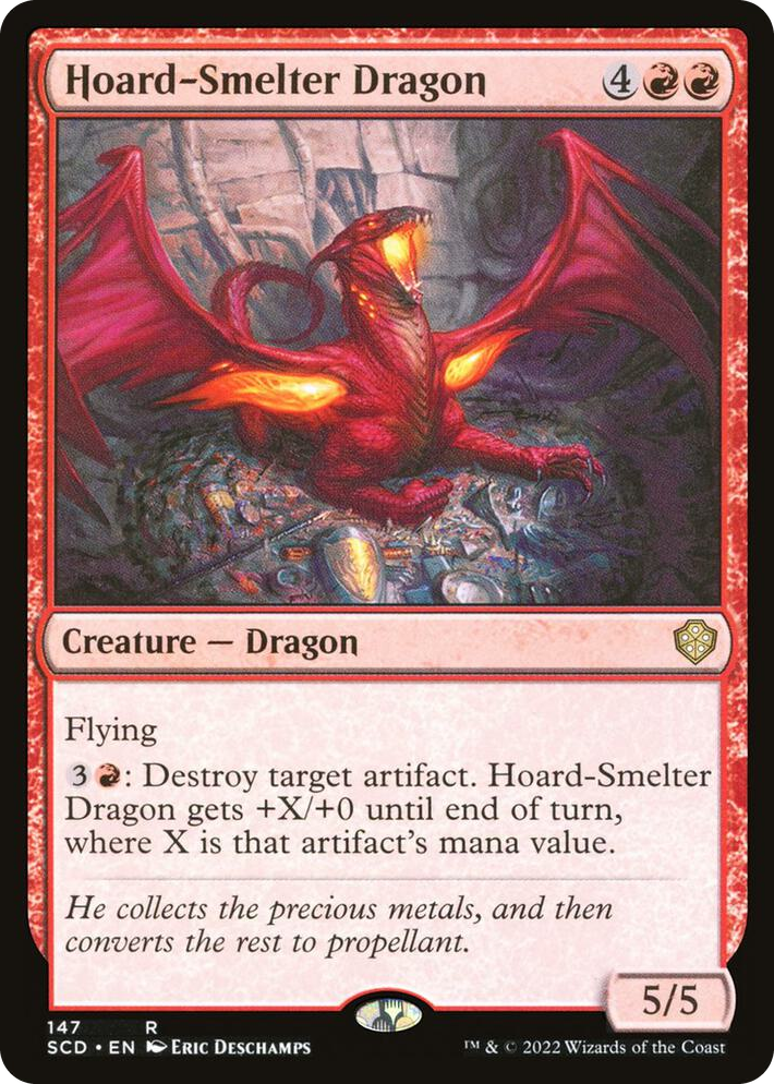 0147 Hoard-Smelter Dragon R Starter Commander Decks
