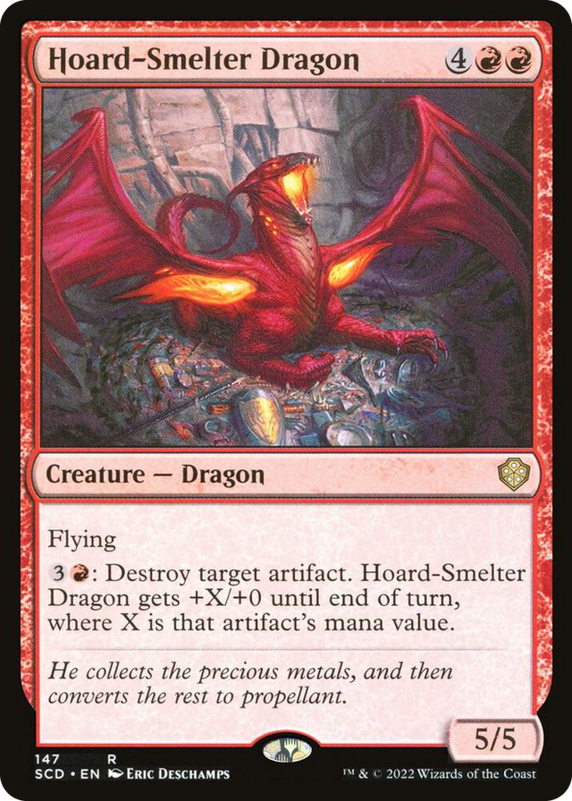 0147 Hoard-Smelter Dragon R Starter Commander Decks